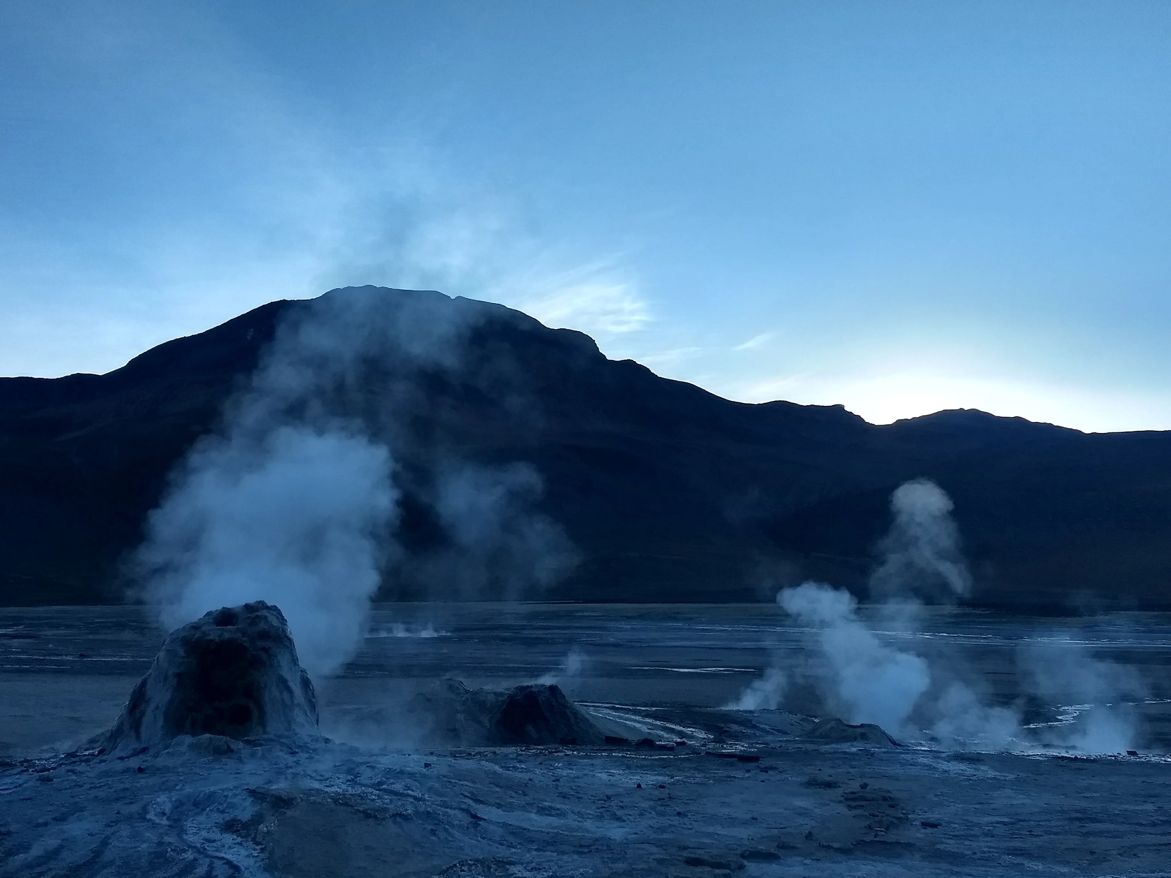 Sunrise @ El Tatio geyser field