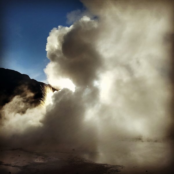 Geyser eruption @ El Tatio