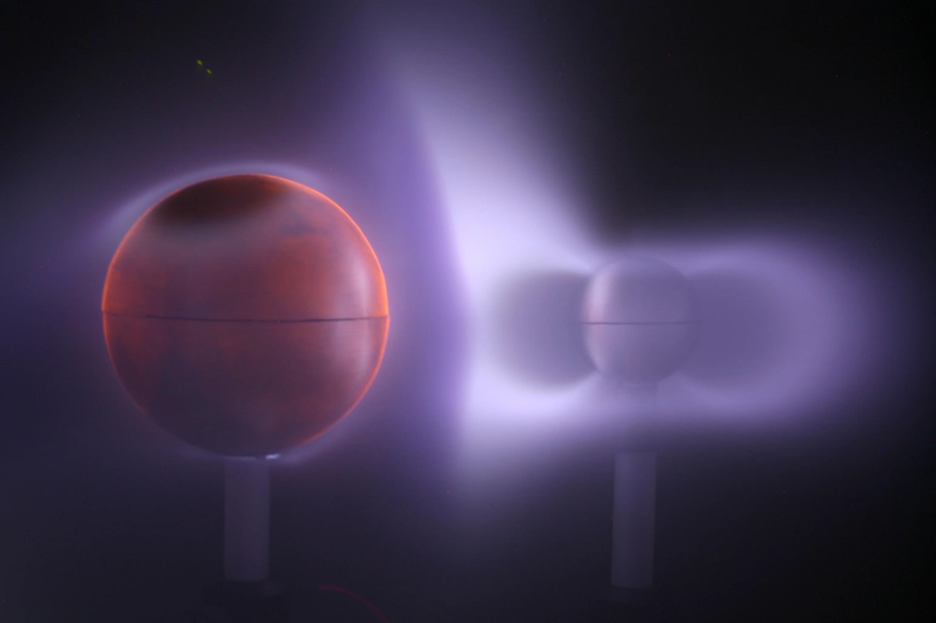 Space plasma in a jar