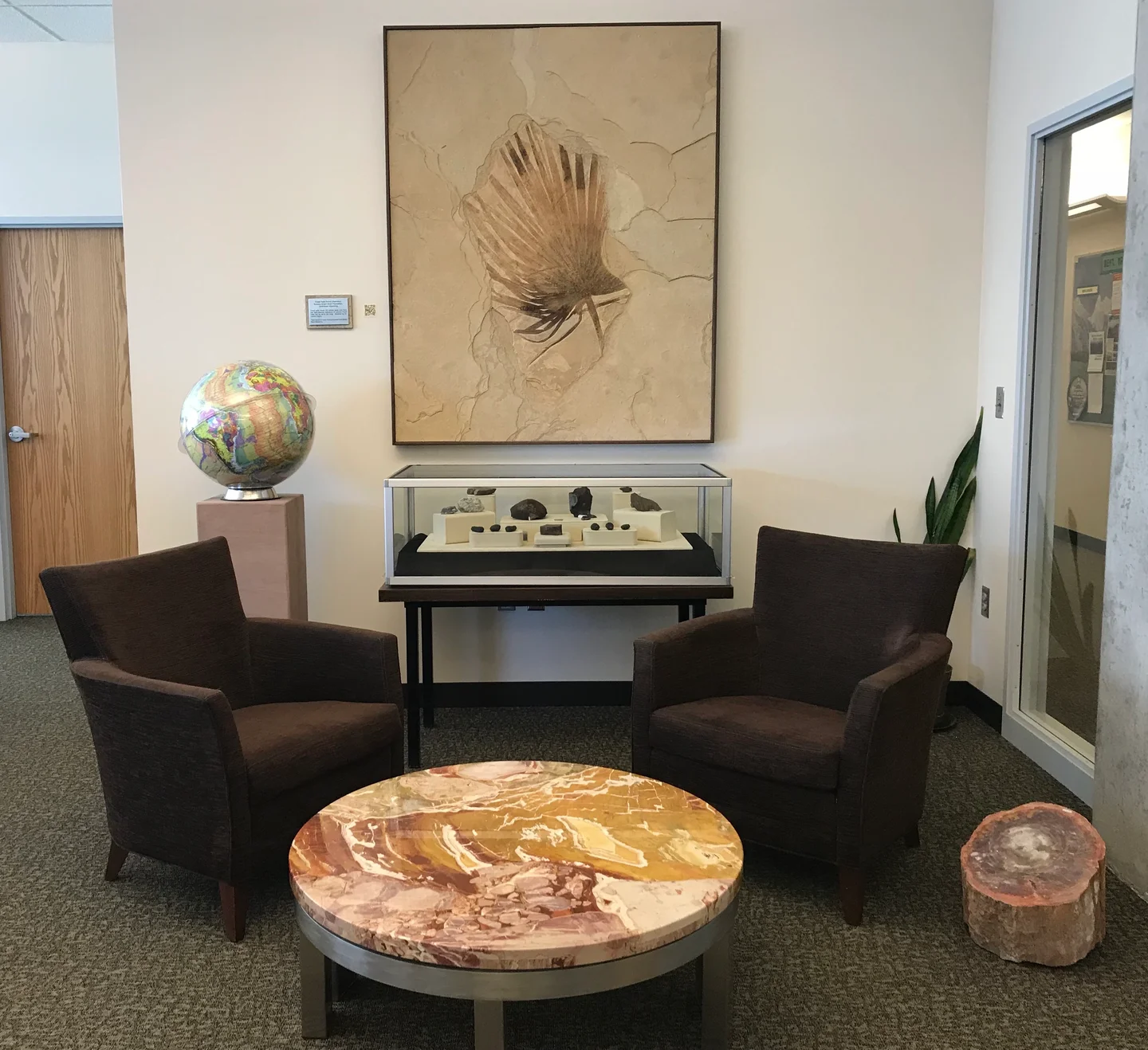 Geology Waiting Room at the Beginning of Time