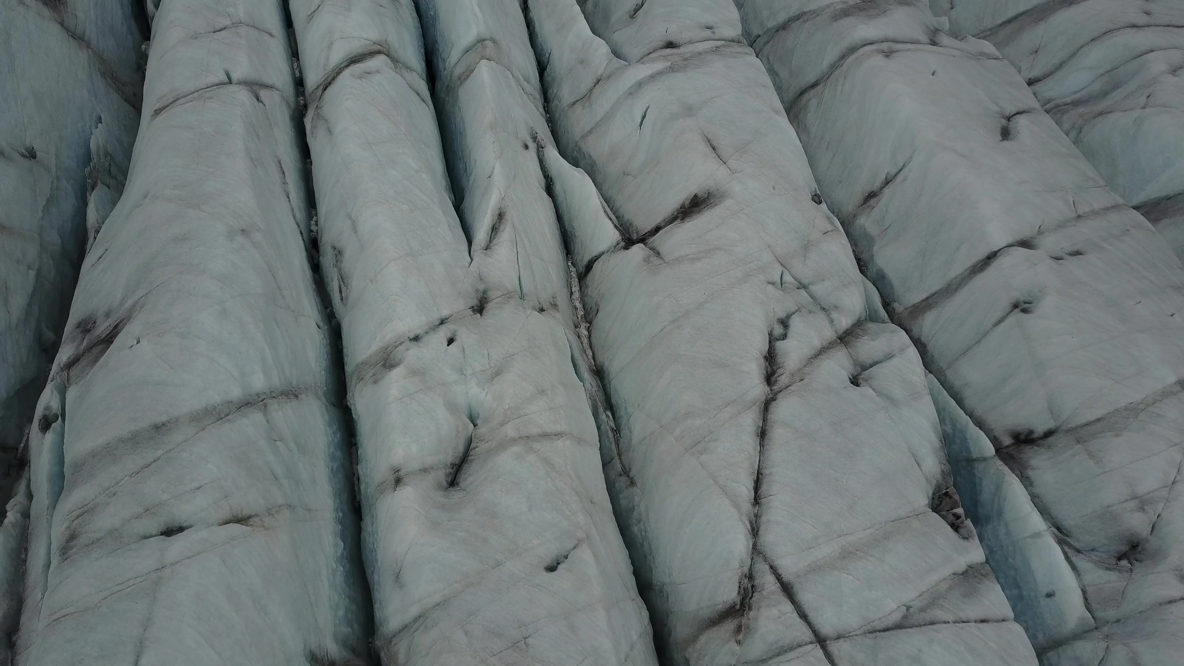 Scars of the glacier