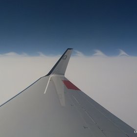 Kelvin Helmholtz instabilities observed from the research aircraft HALO