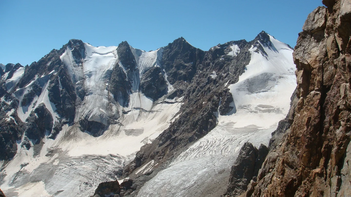 Main Caucasus Ridge. Glaciations. Greater Caucasus Crystalline Basement