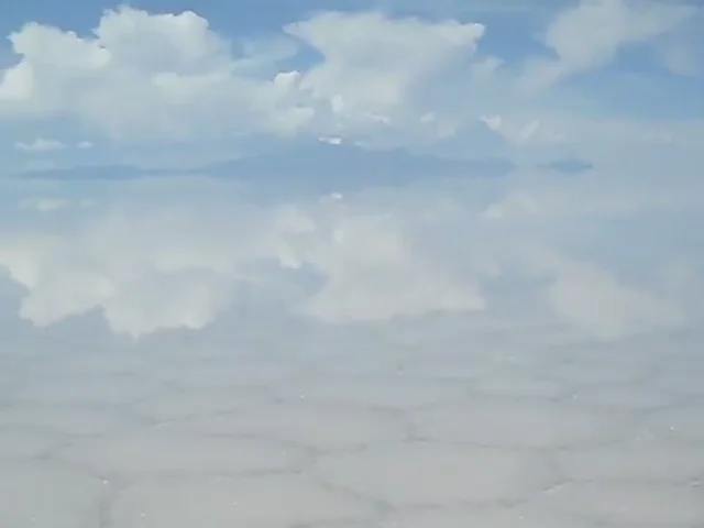 Reflection in the Salar de Uyuni