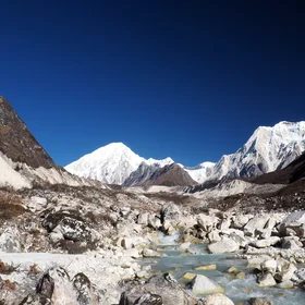 Down from the Larke Pass