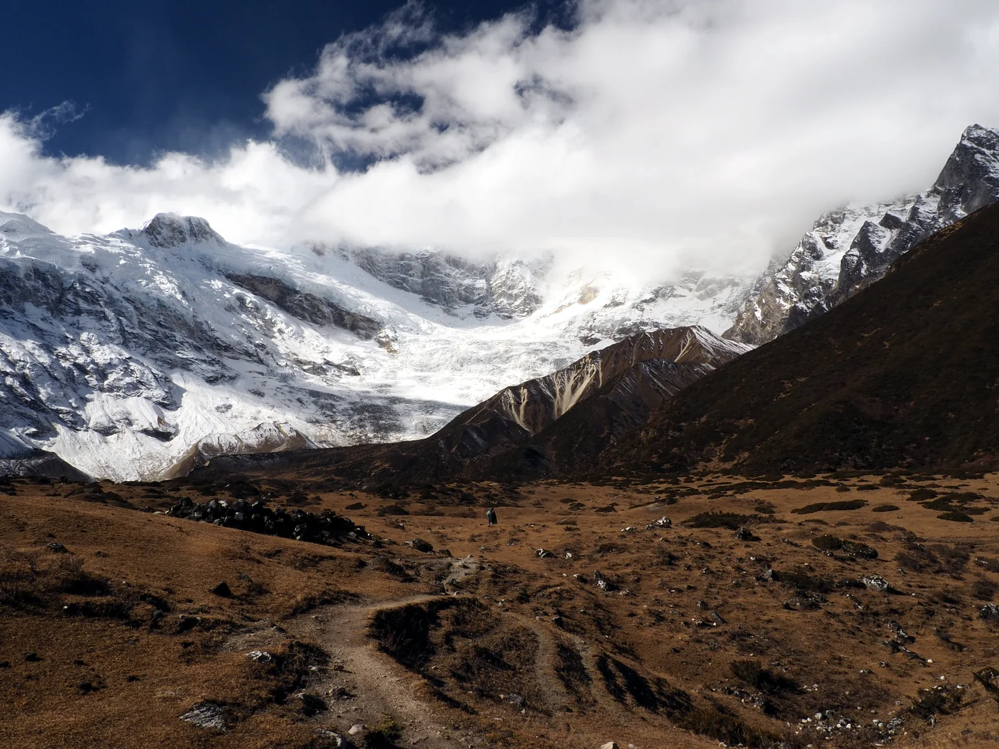 Manaslu conservation area with Pung Gyen Gompa