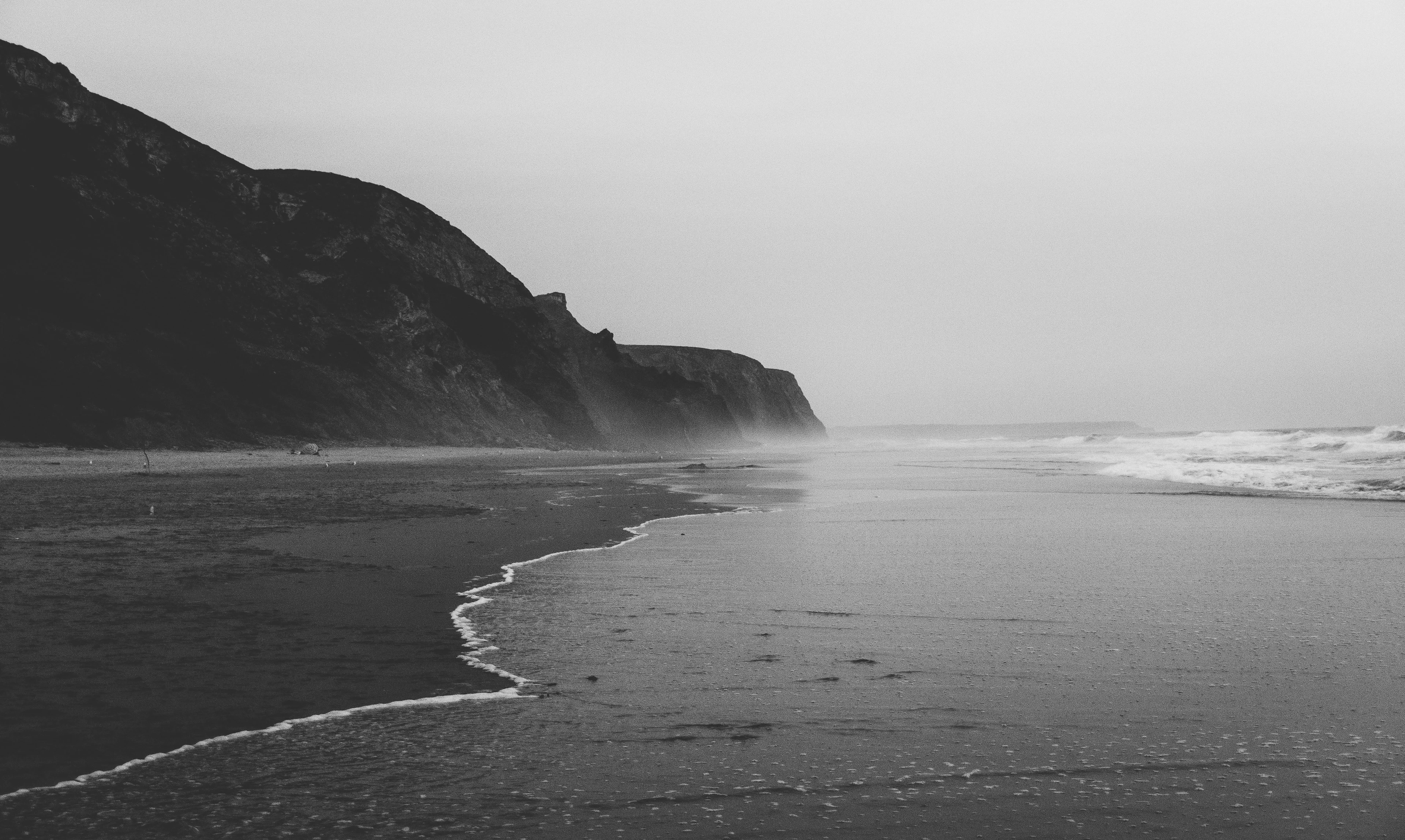 Facing the Atlantic, at Vale Figueiras beach
