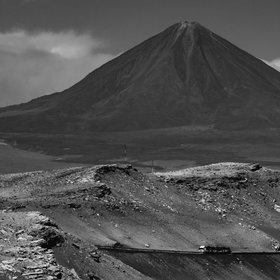 Mighty Licancabur: the sacred volcano of the Atacaman people.