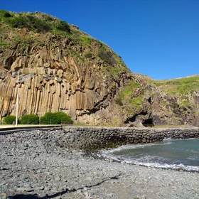 Basaltic flows in Madeira