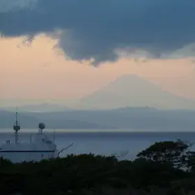 Mount Fuji From Izu-Oshima