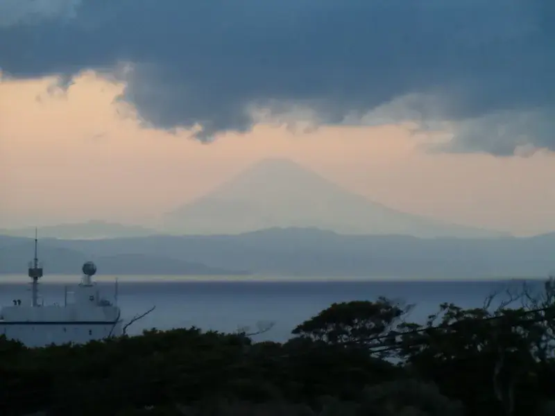 Mount Fuji From Izu-Oshima