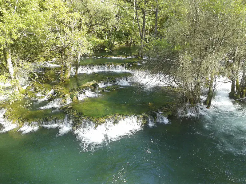 Una River at Martin Brod (Bosnia)