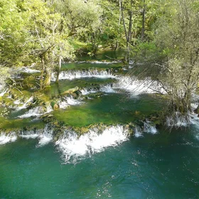 Una River at Martin Brod (Bosnia)