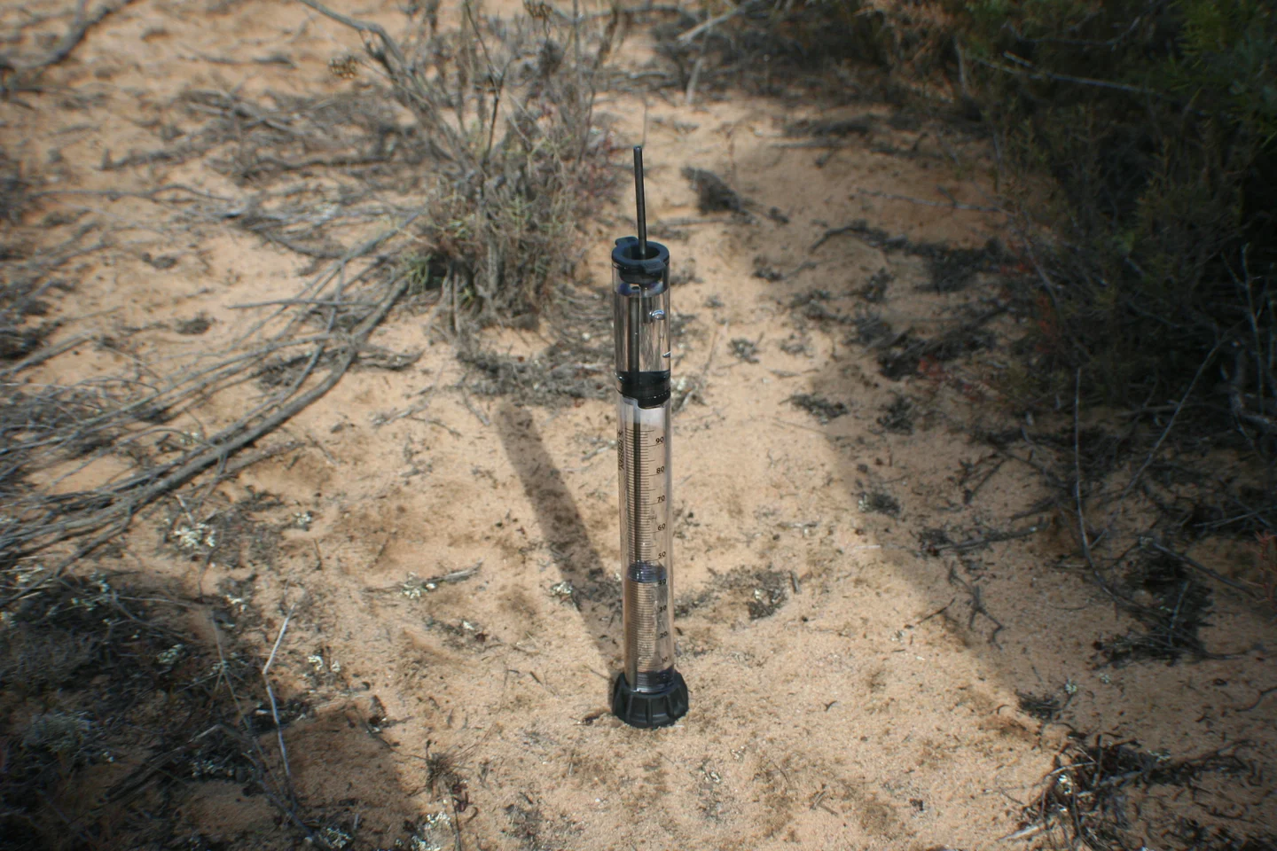 Analyzing soil water repellency with the mini-disk infiltrometer