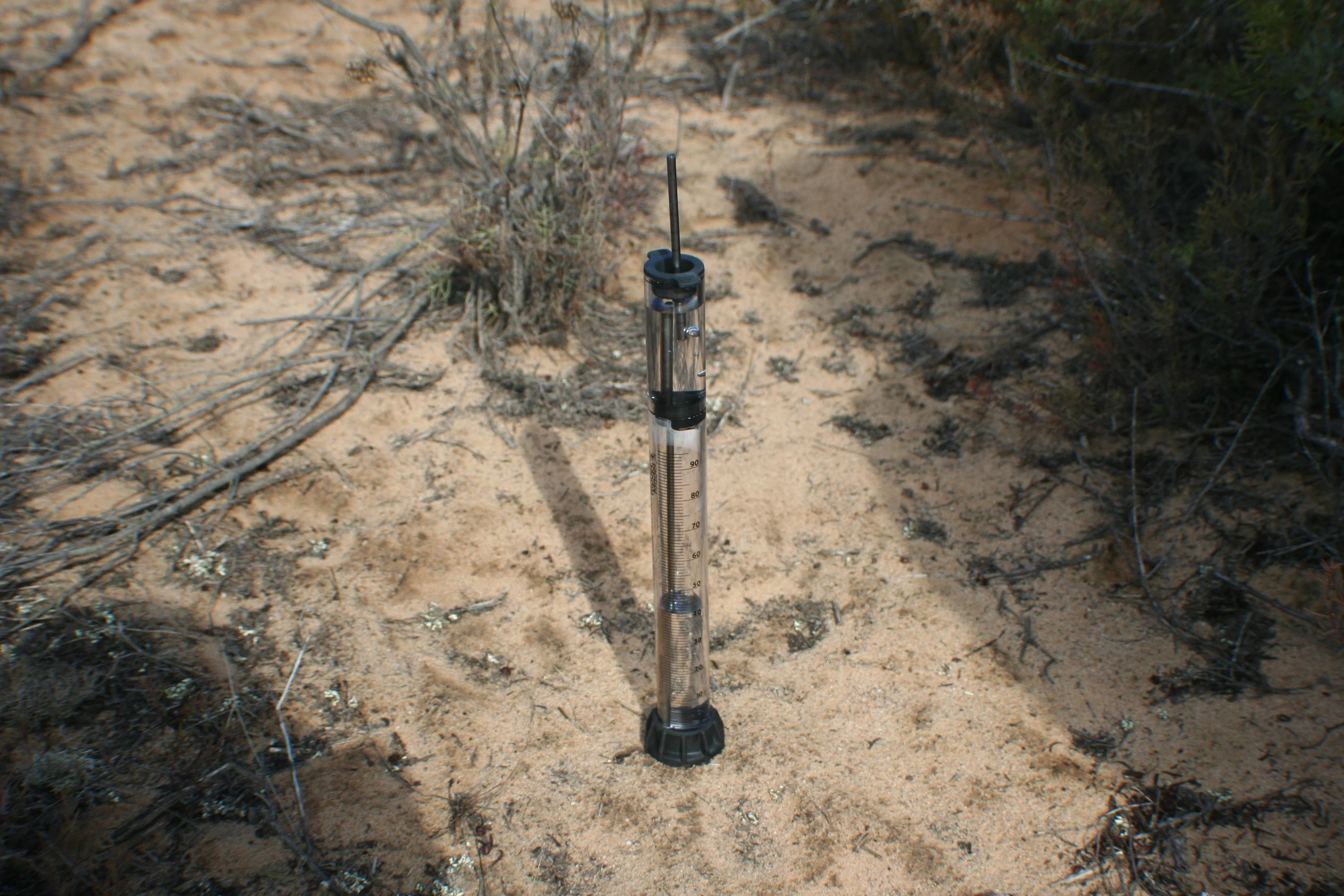 Analyzing soil water repellency with the mini-disk infiltrometer