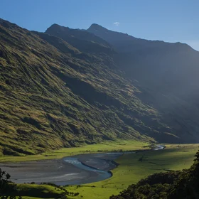 Mount Aspiring Glacier Valley