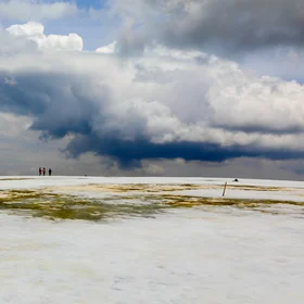Bayi Glacier in Qilian Mountain, China