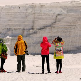 Bayi Glacier in Qilian Mountain, China