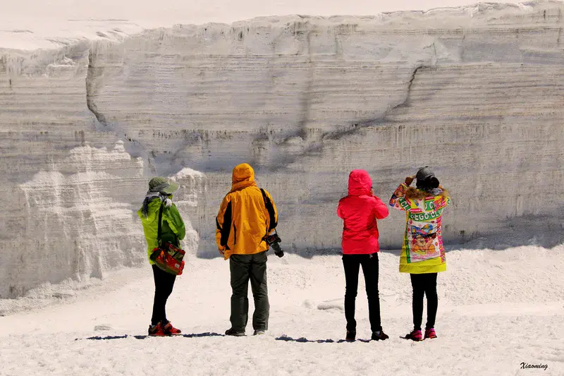 Bayi Glacier in Qilian Mountain, China
