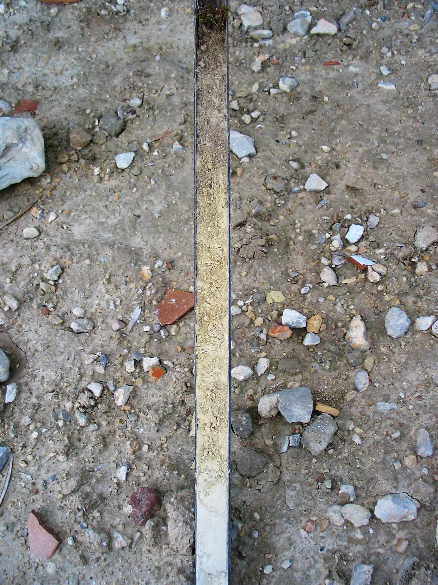 Haplic Calcisol on marls (Corcoya, southern Spain)