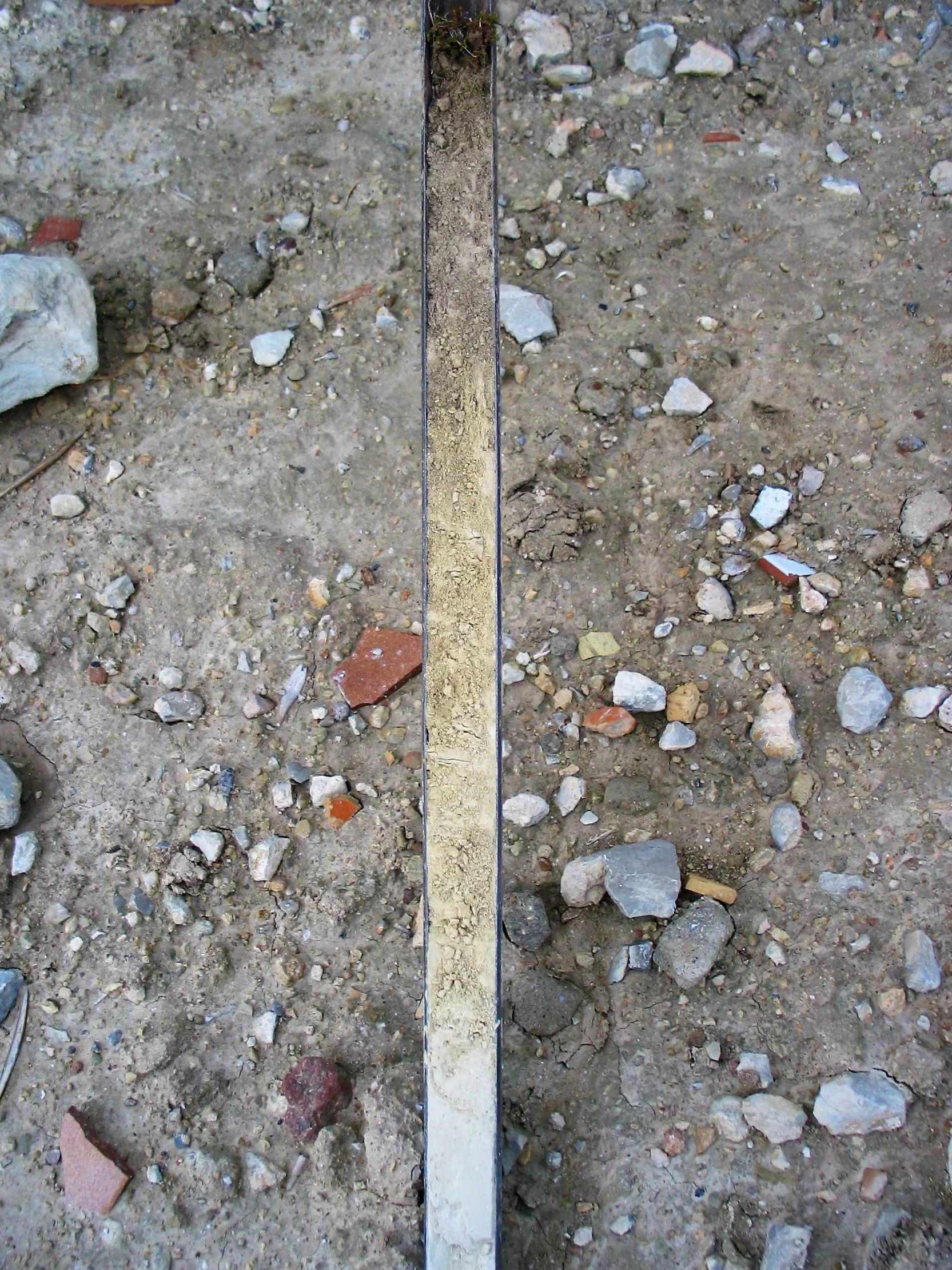 Haplic Calcisol on marls (Corcoya, southern Spain)
