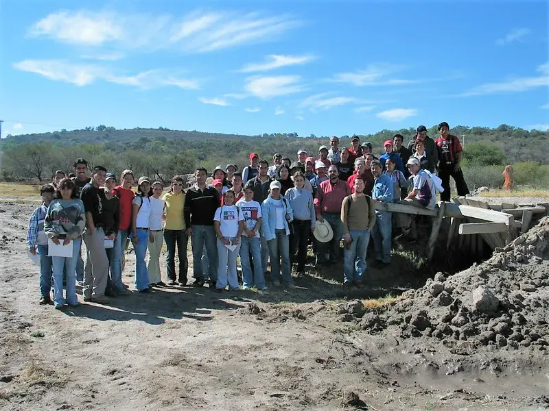 Students of the II International Course on Soil Science (Univ. Michoacana - Univ. of Seville)