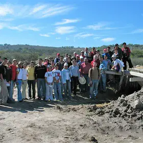 Students of the II International Course on Soil Science (Univ. Michoacana - Univ. of Seville)