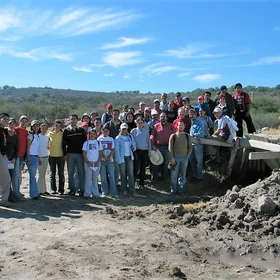 Students of the II International Course on Soil Science (Univ. Michoacana - Univ. of Seville)