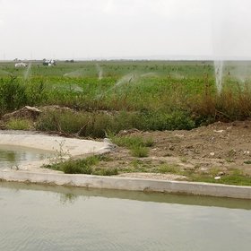 Irrigation system in the Guadalquivir Valley