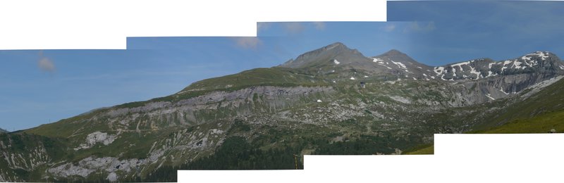 Panorama of the Glarus Thrust