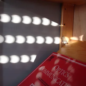 Suns eclipsed in a lab library