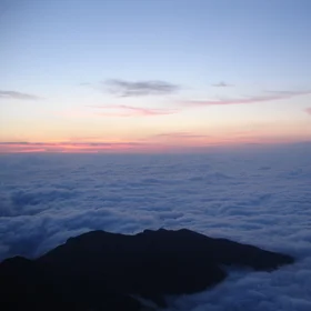 Sunrise at pic du Midi de Bigorre
