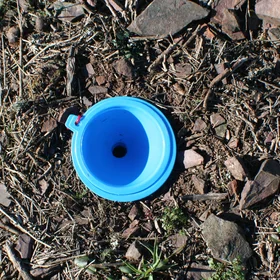 DIY device for measuring splash erosion