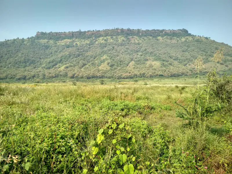 Ferricrete Cap in the Deccan Trap region at Satara