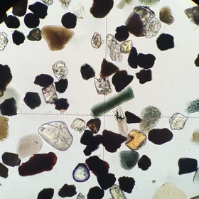 Heavy Minerals from Matmata, Tunisia