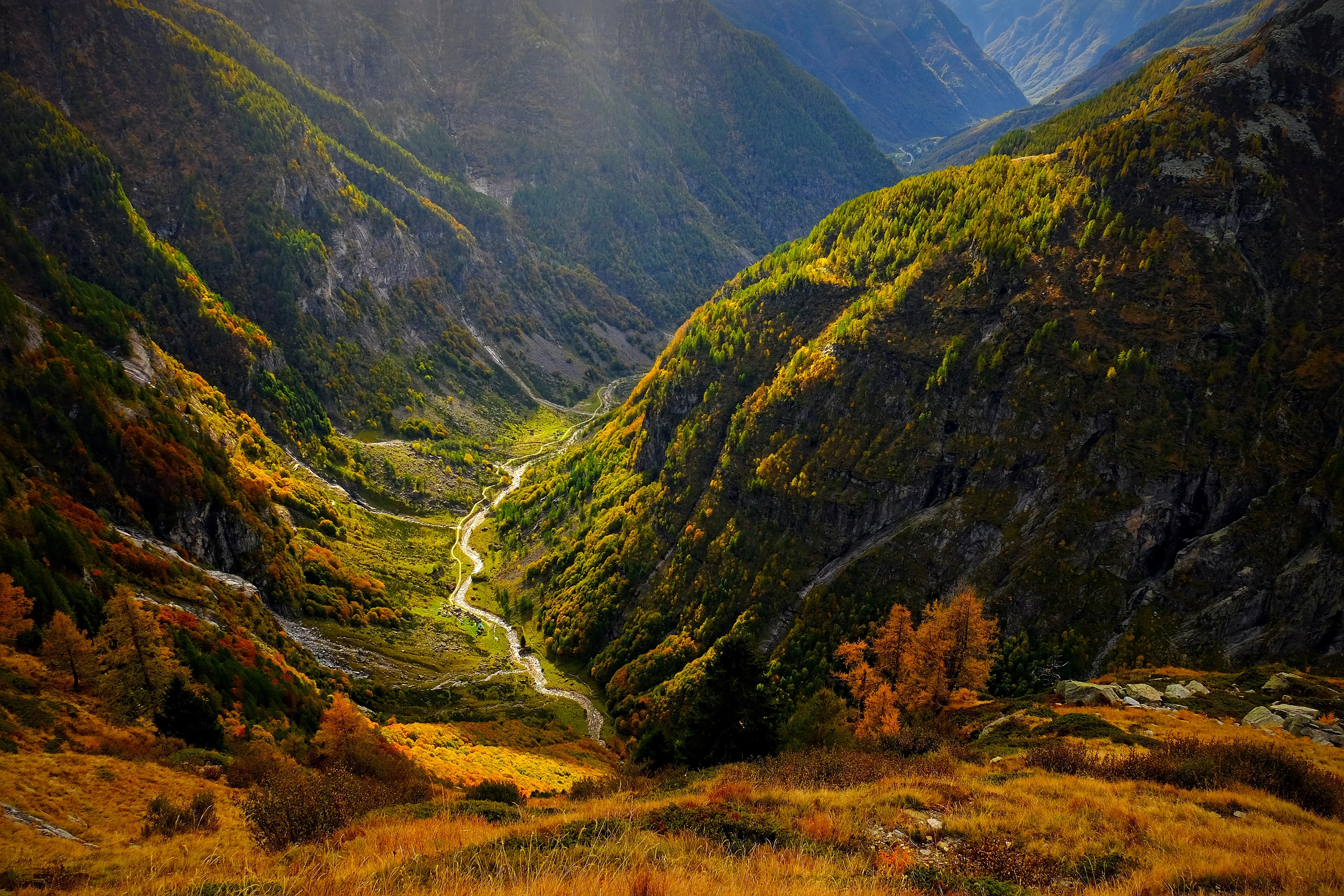 Lightfall in golden deeps