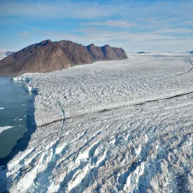 Bowdoin Glacier before calving