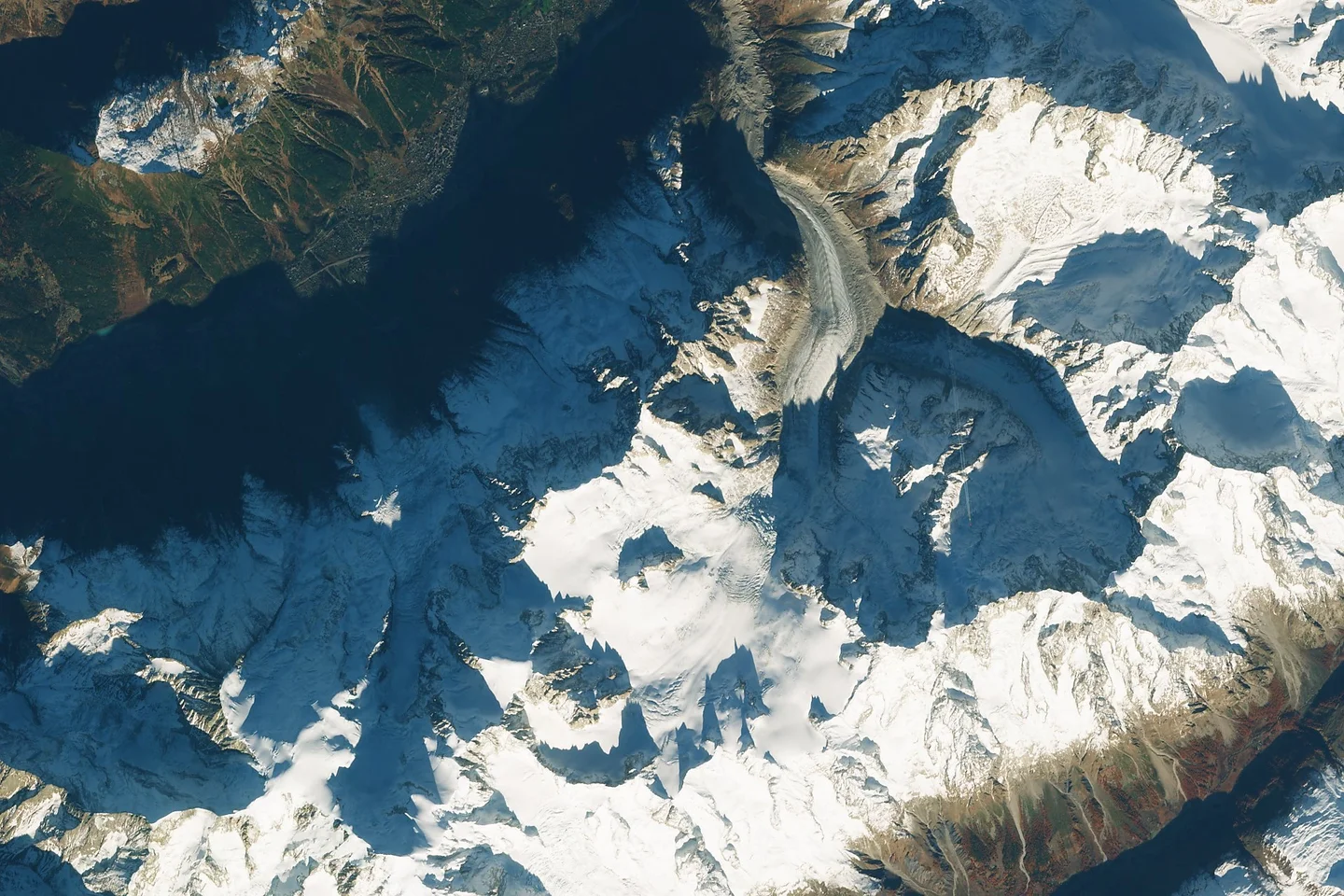 High above the top of Europe