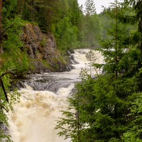 Kivach Waterfalls, Russia