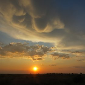 The infinite sky of Kazakhstan