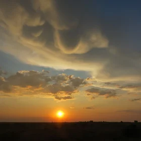 The infinite sky of Kazakhstan