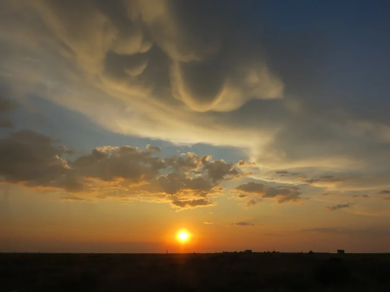 The infinite sky of Kazakhstan