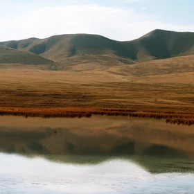 Horse by Lake - Lake Sonkul