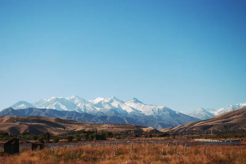Issyk-Ata Fault - Kyrgyz Range