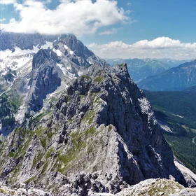 Zugspitz-bergsturz with Eibsee
