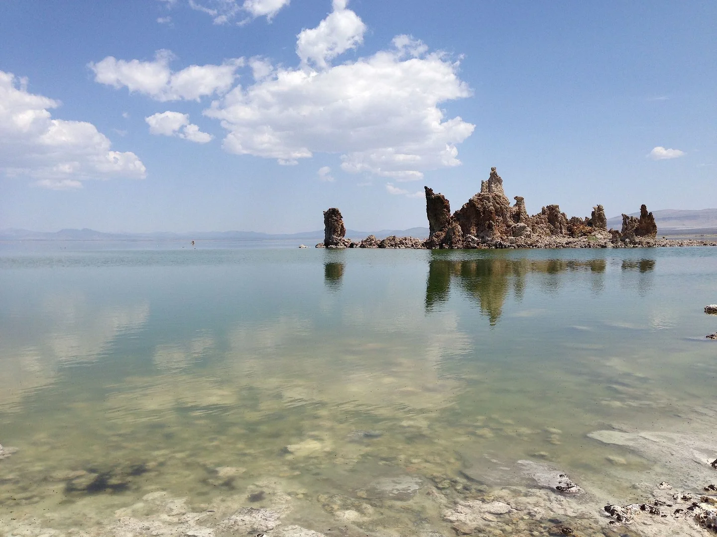 Tufa towers at Mono Lake