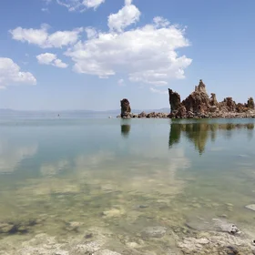 Tufa towers at Mono Lake