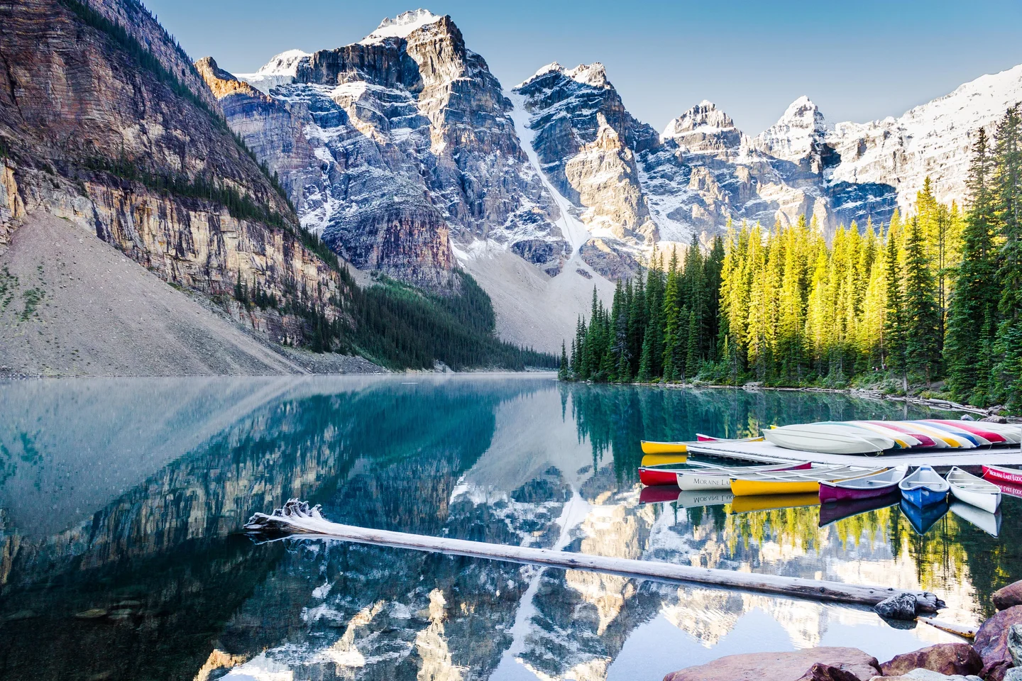 Morning reflections.