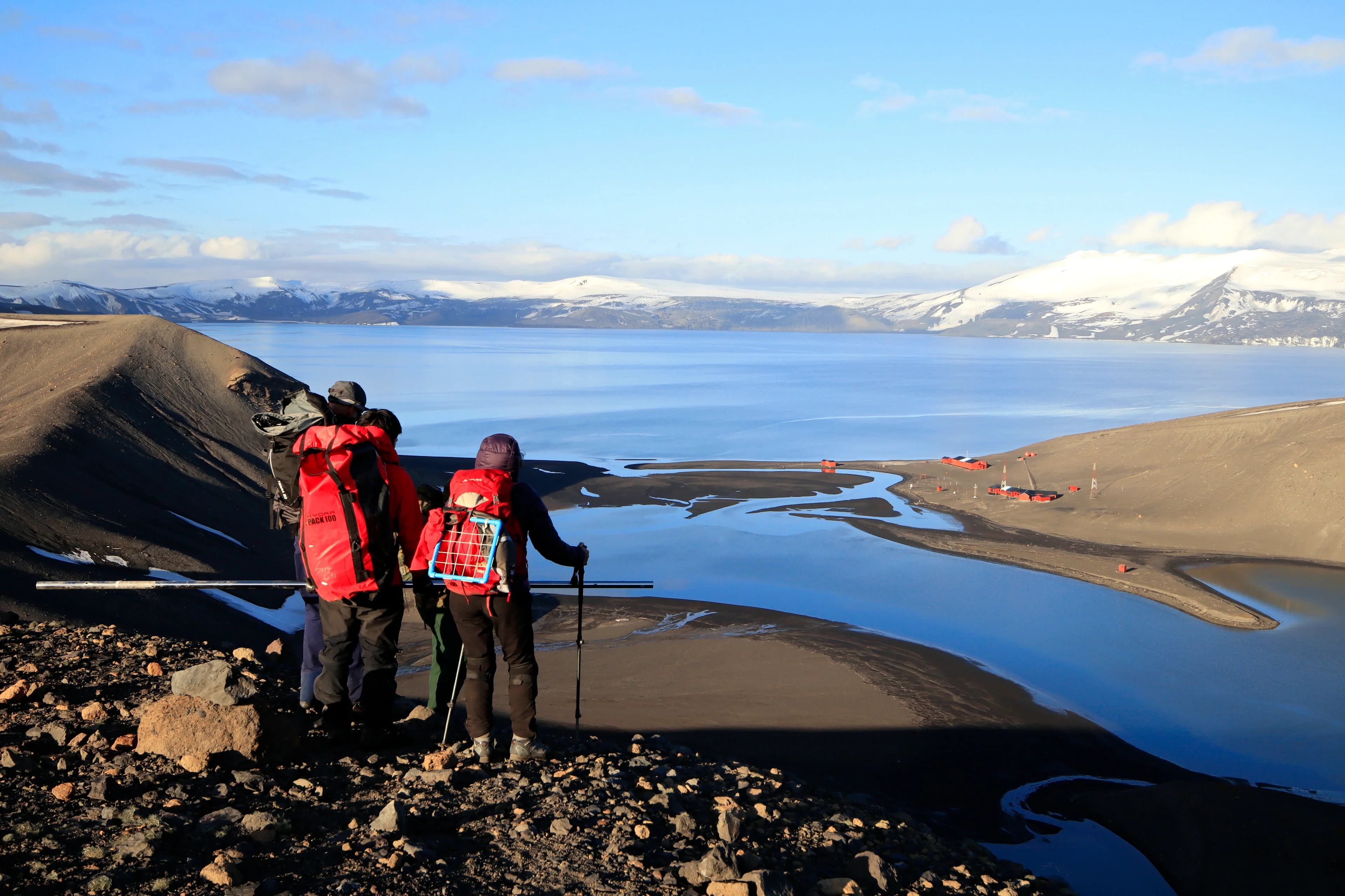 Overlooking the Caldera