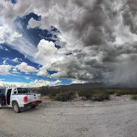 Storm over the Sierra de Aconquija